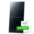 High PV Efficiency 625~650W N-Type Bifacial Solar Panels with TOPCon Technology for Solar Systems